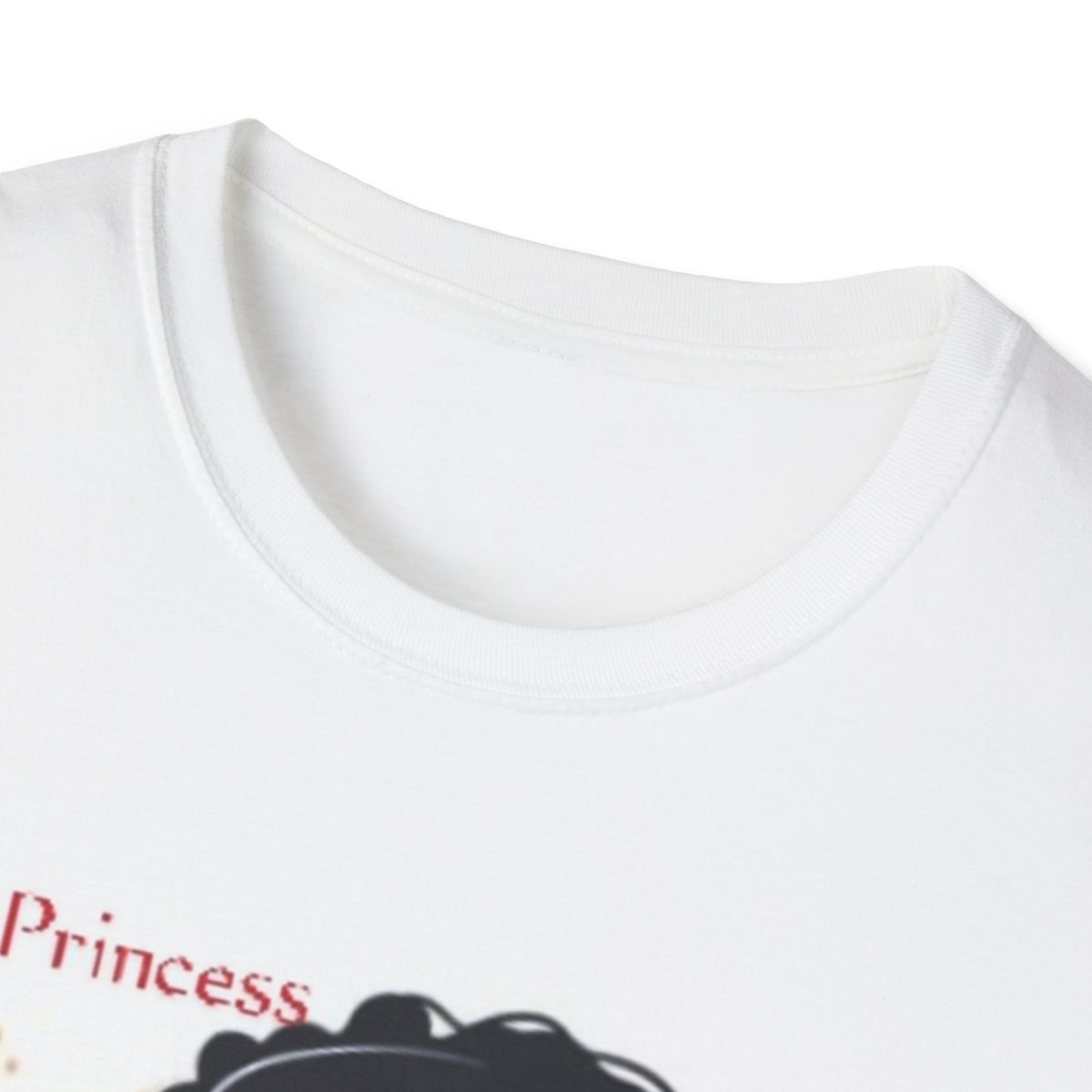 Melanin Princess T-Shirt | Afro Woman Illustration, Botanical Accent