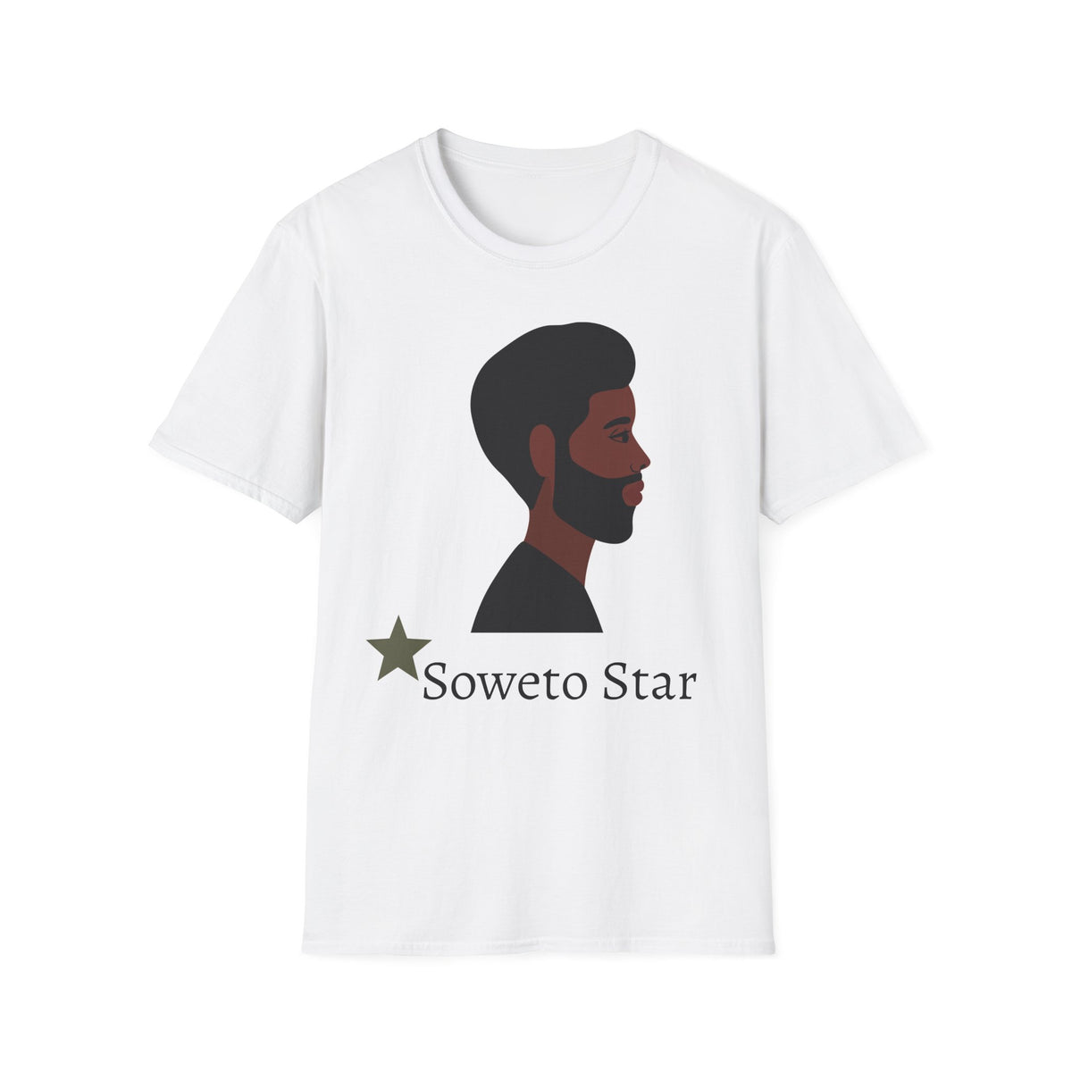 Soweto Star T-Shirt — Afro Profile Graphic Tee